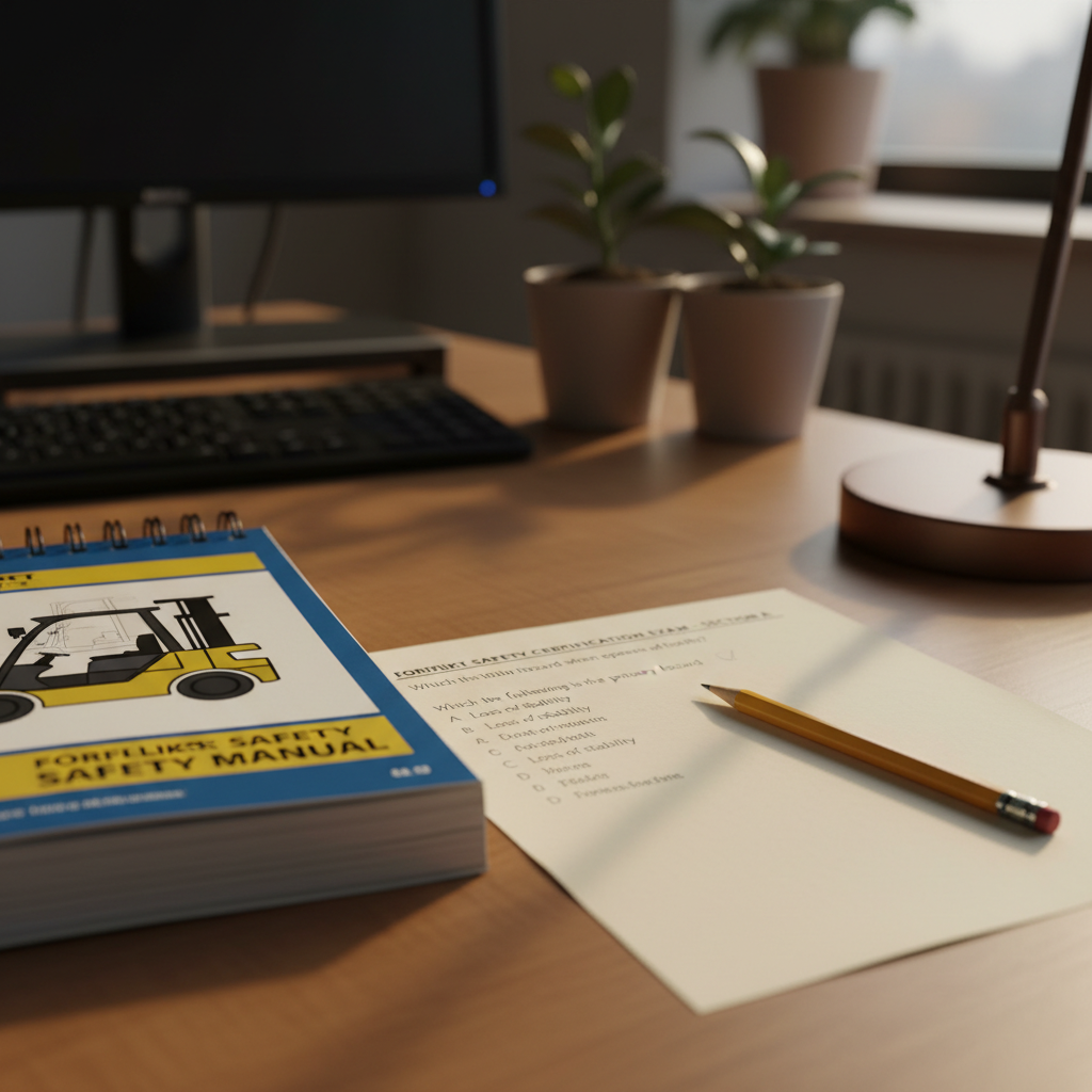 How to Pass the Forklift Written Test (Sample Questions Inside)